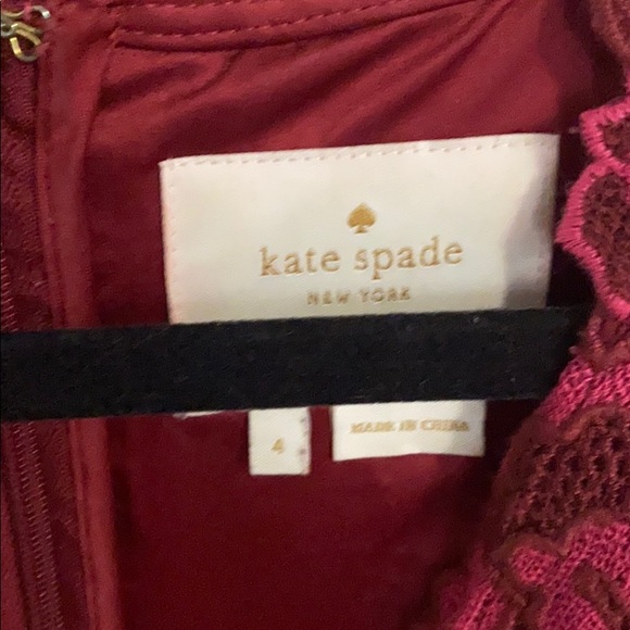 Kate spade lace fit and flare dress size 4 - Picture 4 of 5